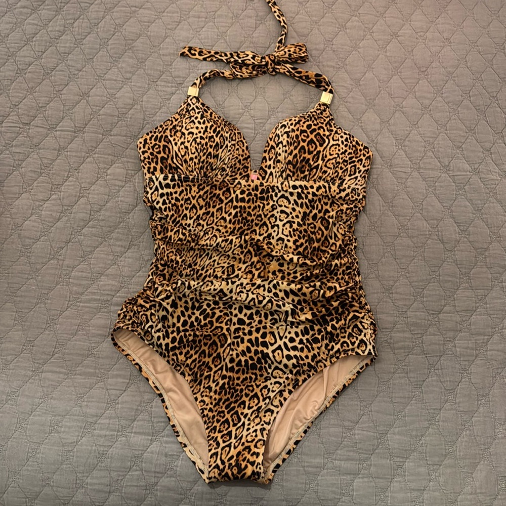 Victoria’s Secret One Piece leopard swimsuit